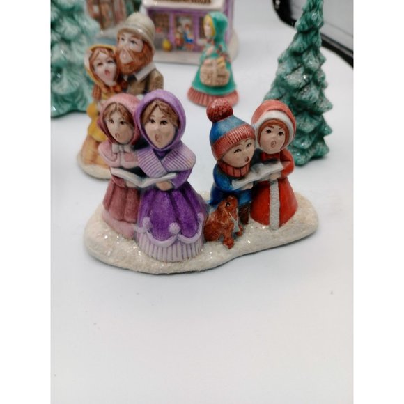 One Of A Kind Christmas Handmade Christmas Village - Picture 10 of 14